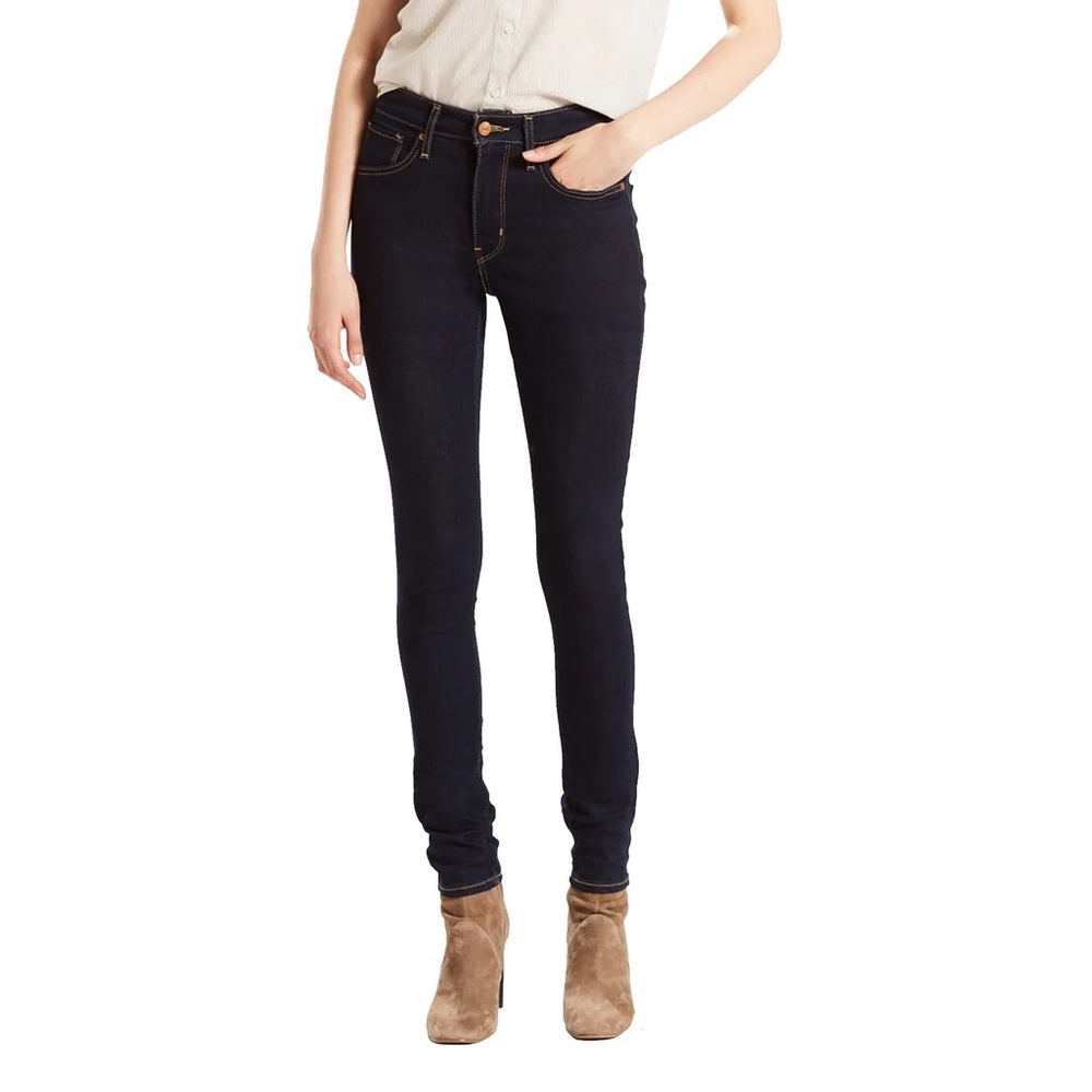 NWOT High Rise Skinny - Levi’s (Size 24 - Dark Blue)